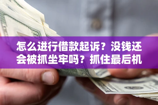 济南怎么进行借款起诉？没钱还会被抓坐牢吗？抓住最后机会！