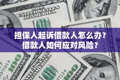 济南担保人起诉借款人怎么办？借款人如何应对风险？